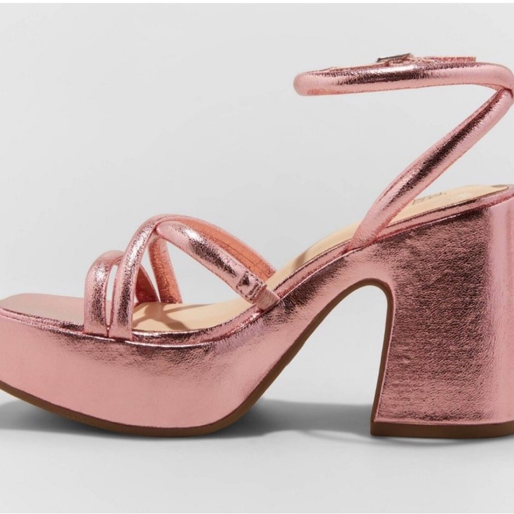 Wild Fable Pink Platform Heels